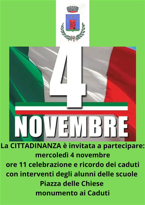 4 novembre 2026