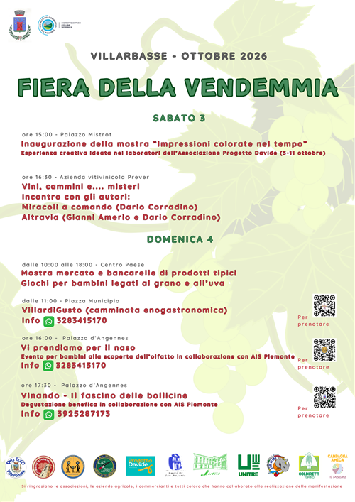 Fiera della Vendemmia 2026